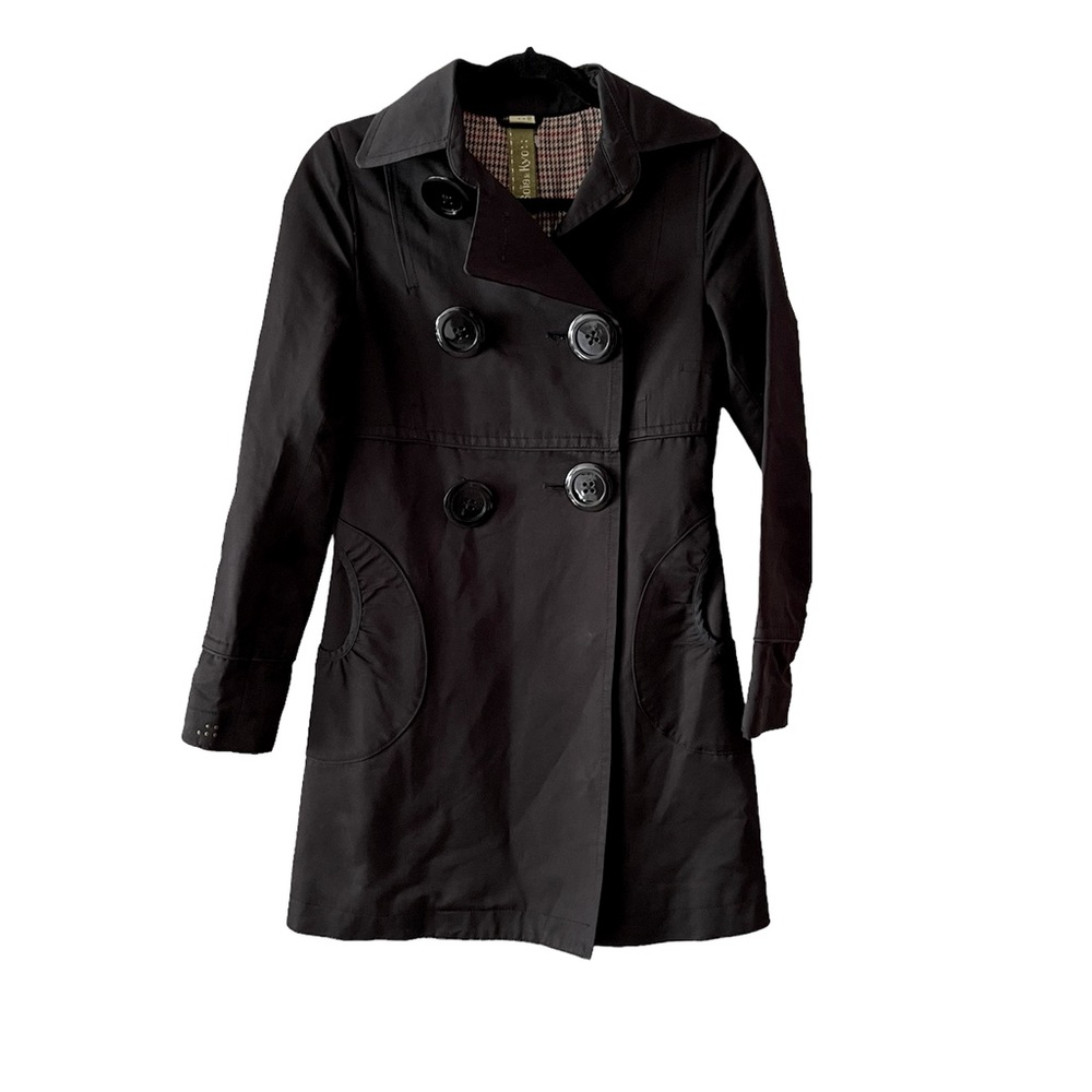 Soia & Kyo Long Sleeve Black Coat